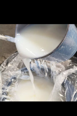 Flesh Colored Emulsion With Bluish Tint Modified Acrylic Emulsion